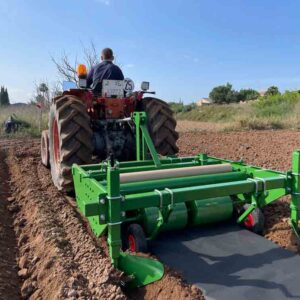 máquina para acolchado agrícola
